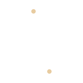 Decorative golden accent element